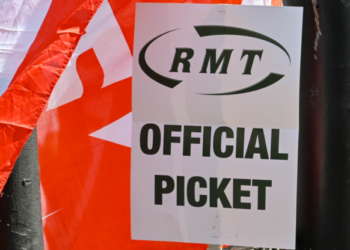 RMT union members strike over pay and job cuts