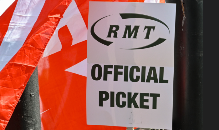 RMT union members strike over pay and job cuts