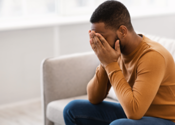 26%, men, struggling, mental health, five years, feeling able to talk, work