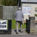 General election, polling station