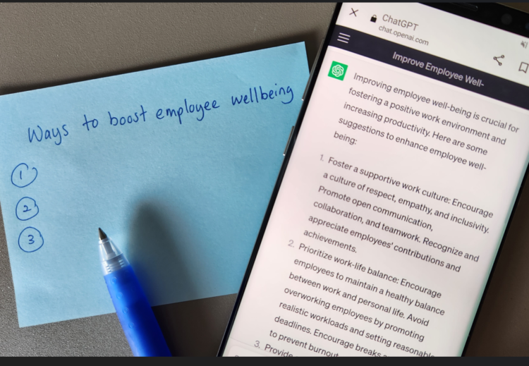 Generative AI, human-machine teams, productivity