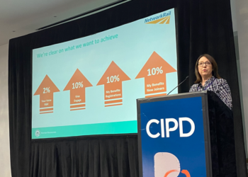 Laura Gardner, head of reward, Network Rail