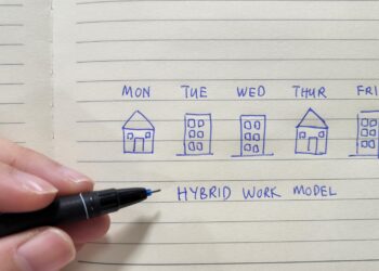 Hybrid working, flexible working