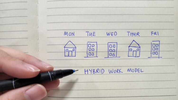 Hybrid working, flexible working