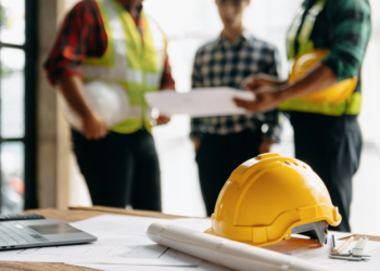 Construction workers, building, engineers, frontline