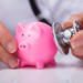 financial wellbeing, money health check, ill piggy bank