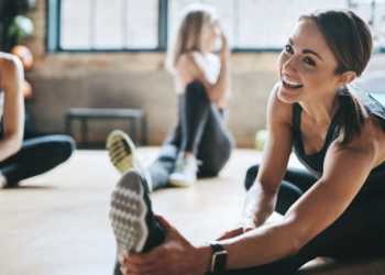 healthy workplace goals, exercise, wellbeing, stress