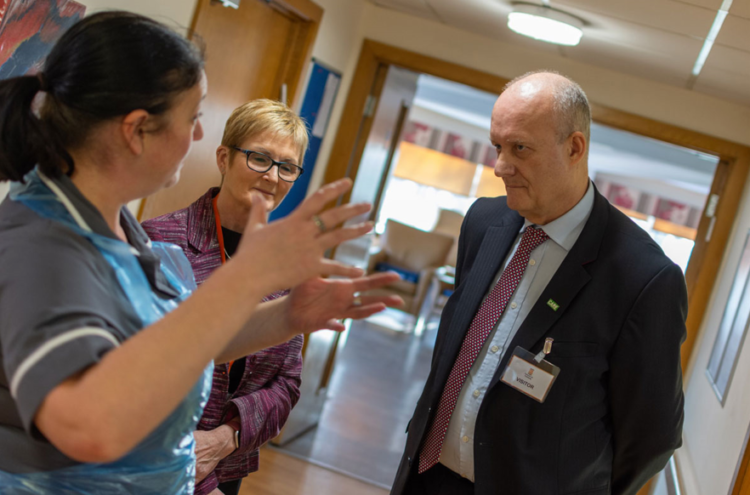 Professor Martin Green, chief executive of Care England