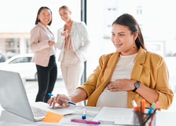 Maternity pay, enhanced pay, pregnant employee women, DEI