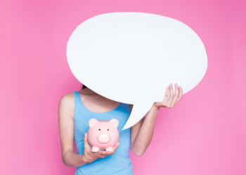 Talk Money Week, speech bubble, piggy bank, workplace savings, tax, pensions