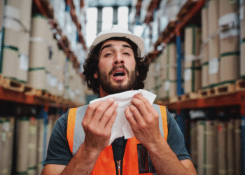 Common cold, work, sneeze, cough, sick, presenteeism, absenteeism, respiratory, ill, productivity, cost, workforce, health, wellbeing