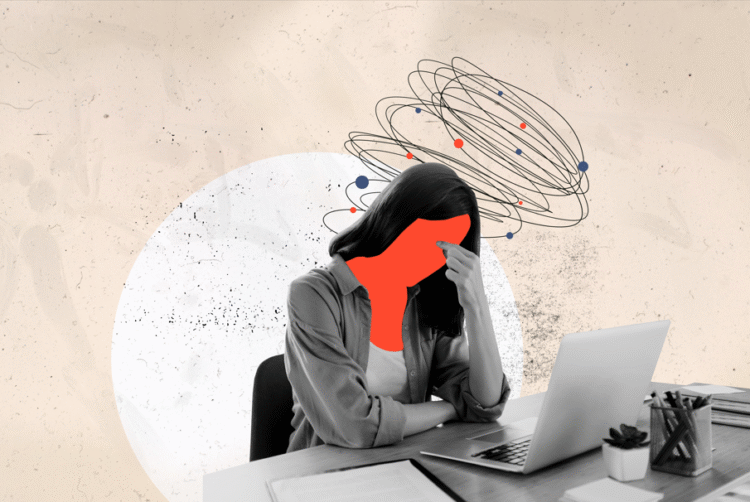 Burnout, work, exhaustion, work life balance, always on, disconnect, switch off, wellbeing, health, productivity