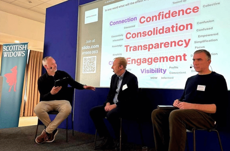 Scottish Widows, Robert Cochran, pension, dashboards, Chris Curry, Richard Smith, podcast