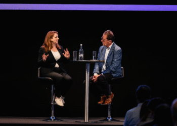 Alison McGovern, DWP, minister, Peter Cheese, CIPD, CEO, Festival of Work, 2025