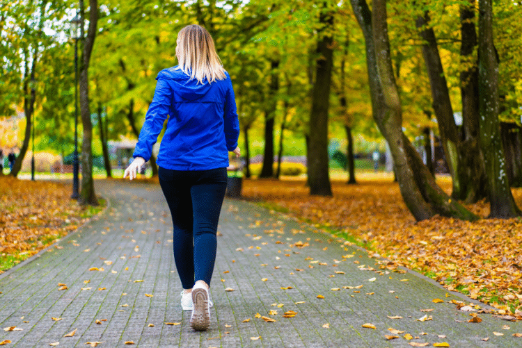 Health, wellbeing, exercise, lunchtime, walk, steps