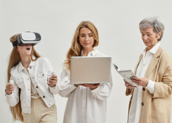 Three-generations-sandwich-generation-working-parents-carers-childcare