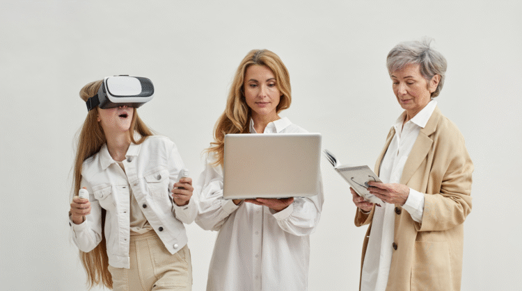 Three-generations-sandwich-generation-working-parents-carers-childcare