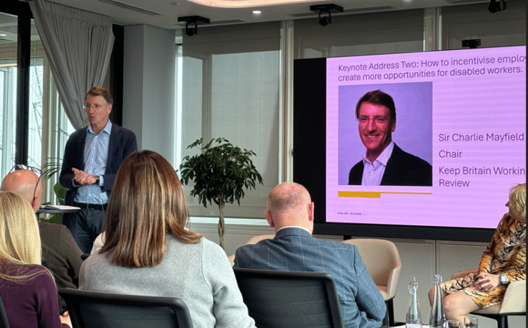 Charlie Mayfield, ABI, Keep Britain Working Review, health, wellbeing