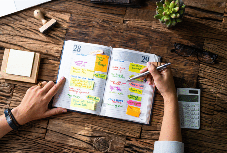 Life admin, time off, health, wellbeing, financial wellbeing, stress