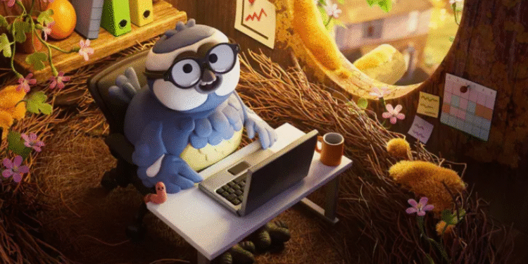 Nest campaign, pensions, animation.